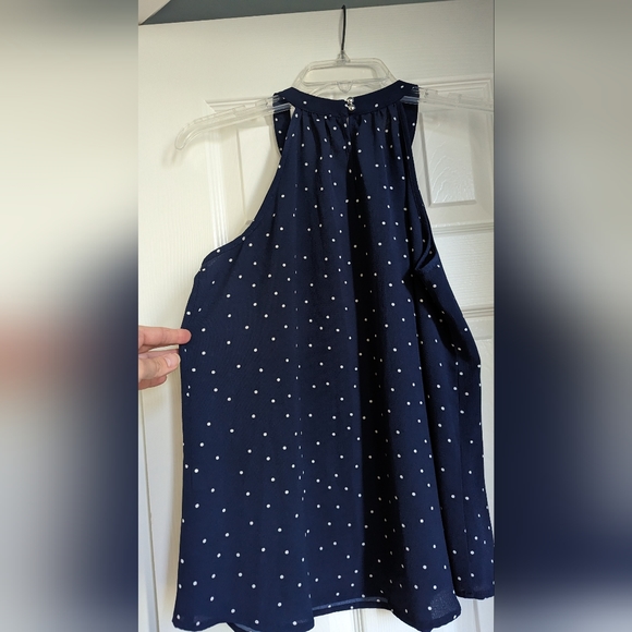 Bonney keyhole halter sleeveless blouse - Picture 5 of 7